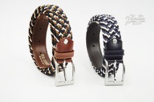 Cintura uomo donna in tessuto