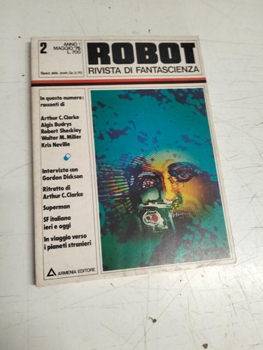 Robot rivista fantascienza - rivista, di