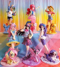 My Little Pony Bishoujo PVC Action Figure Anime Bambola Rarità Crepuscolo Sparkle Giocattolo