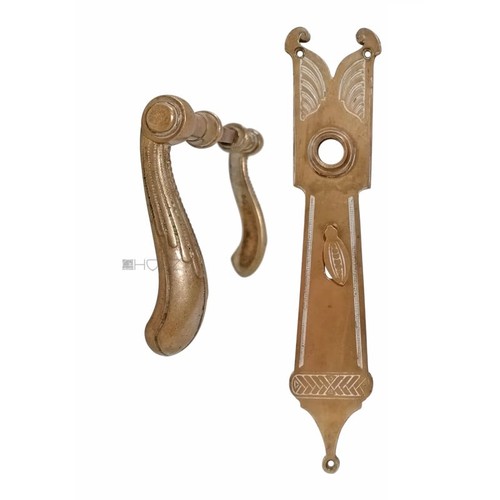 Maniglia porta stile - stile, liberty