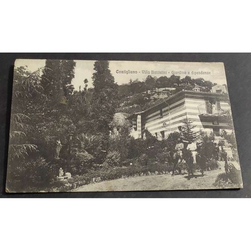 Cartolina contigliano villa - contigliano,