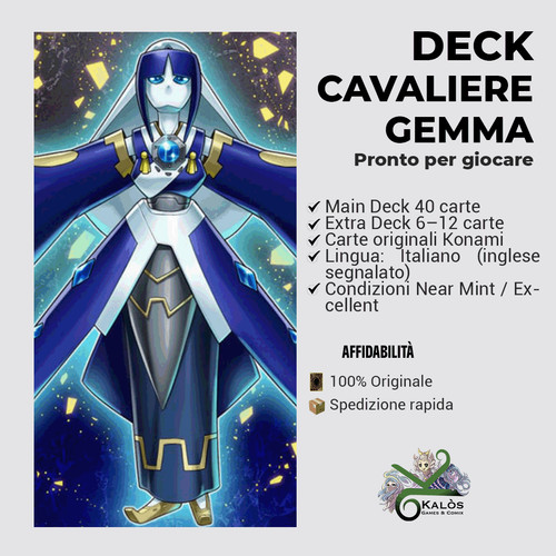 Yugioh mazzo deck cavaliere - mazzo,