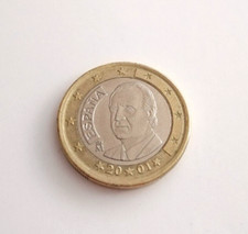 moneta da 1 euro 2001 spagna