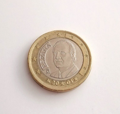 Moneta euro 2001 spagna - 2001,