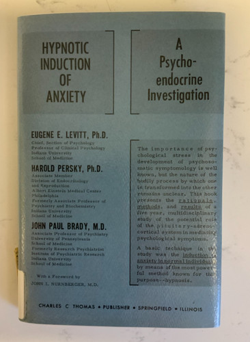 Hypnotic induction anxiety - hypnotic,