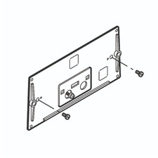 Geberit 240.028.00.1 Kit di sostituzione per placca di comando cassetta incasso1