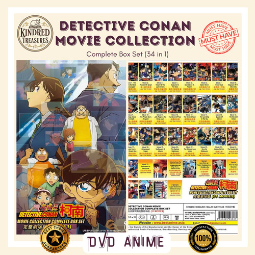 Detective conan movies - detective,