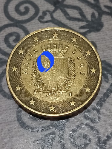 Moneda 50cent malta 2008 - de,