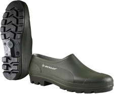 Bicolore Scarpe PVC Verde/Nero