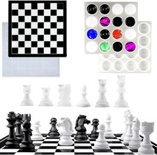 Scacchi 3D stampo in silicone