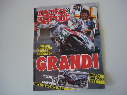 Motosprint 1987 honda - motosprint, 32/1987