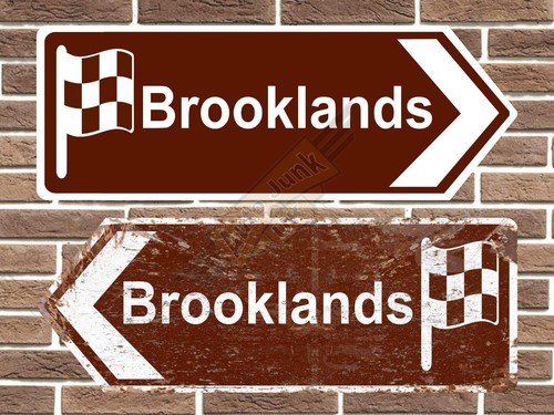 Brooklands circuit insegna - circuit,
