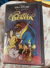 La Bella E La Bestia VHS Walt Disney Anno 1993 Collezione 
