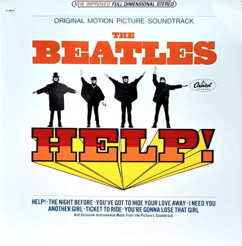 The beatles help colonna - lp,