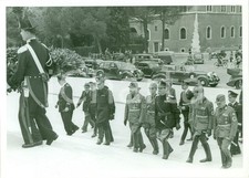 1939 ROMA Colonnello Konstantin HIERL Giuseppe TASSINARI al MILITE IGNOTO *Foto