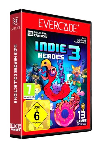 Blaze evercade indie heroes - evercade,