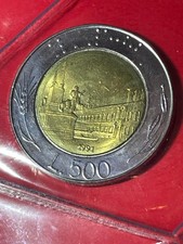Moneta Repubblica Italiana 500