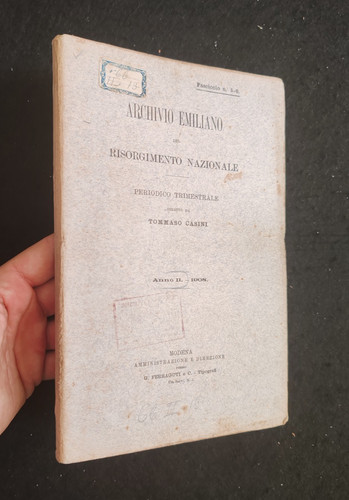 Archivio emiliano risorgimento - archivio,