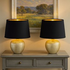 2x Luce da Tavolo Lampada Lato