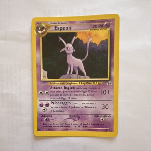 Espeon neo discovery - neo, ita