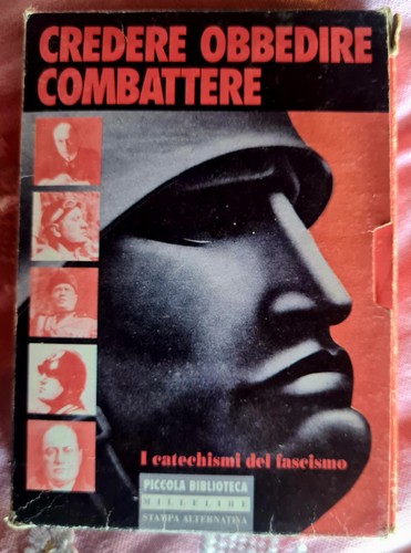 Credere obbedire combattere - "credere, combattere"