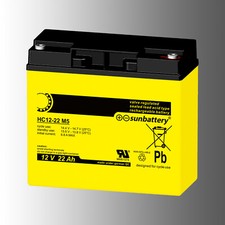 SunBattery HC12-22 Batteria di