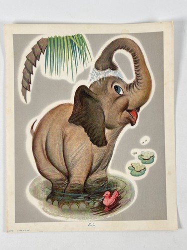 Vintage litho in - 11",