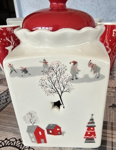 Biscottiera ceramica con - biscottiera,