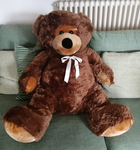Grande orso peluche cm - peluche,