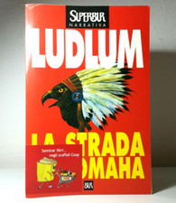 Ludlum la strada per omaha narrativa romanzo letteratura rosso libro (91)