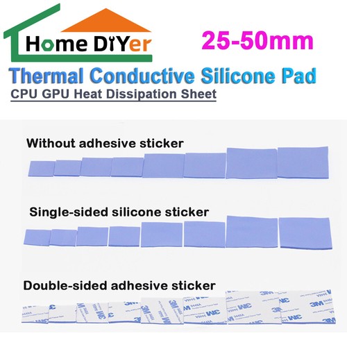 Pad silicone blu - , conduttivo