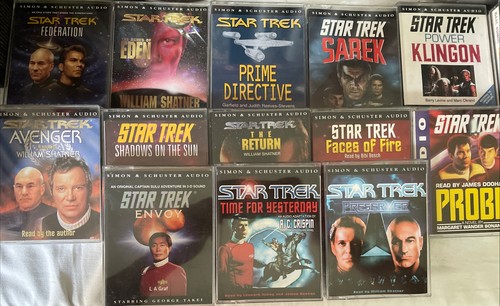 Star trek audio - star, book