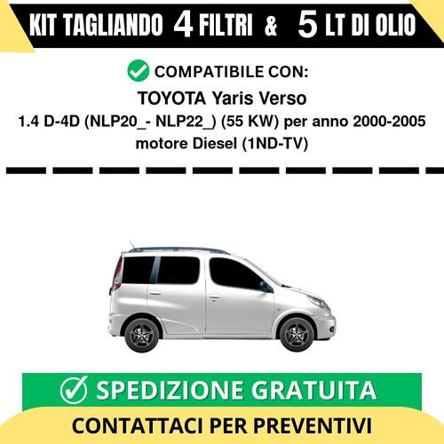 Tagliando per toyota - per,