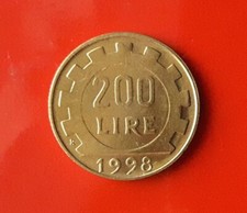 200 LIRE 1998 ERRORE -