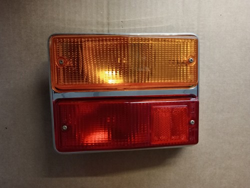 Fiat 124 fanale posteriore - bn,