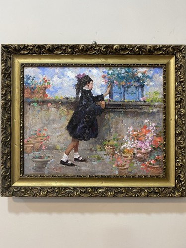 Quadro olio tela - olio, v