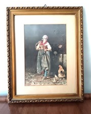 QUADRETTI STAMPE ANTICHE META' 900 CON CORNICE