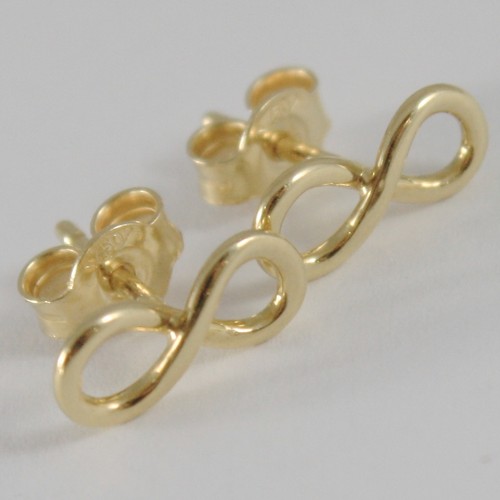 Orecchini oro giallo - rosa, o