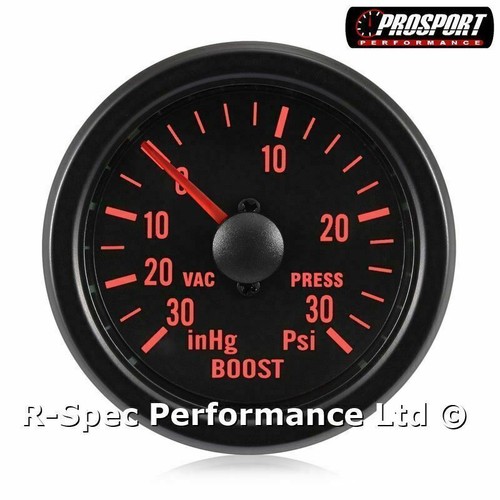 Kit manometro turbo boost - kit, 52mm