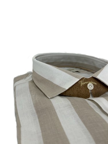 Camicia uomo puro lino - in,