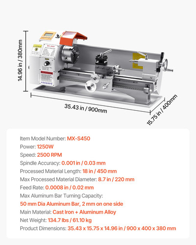 Vevor tornio per - vevor,