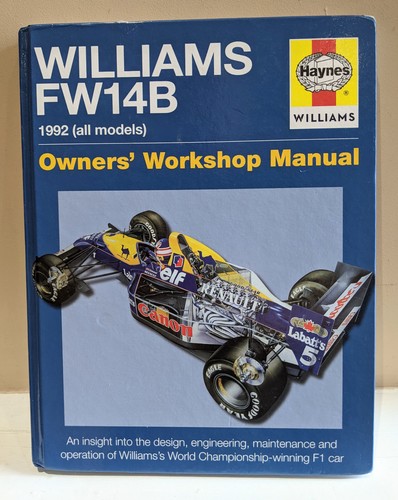 Haynes williams fw14b owners - haynes,