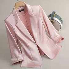 Blazer donna elegante rosa - blazer,
