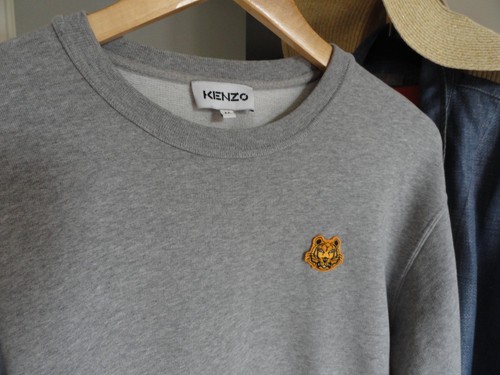 Felpa kenzo paris grigia - kenzo,