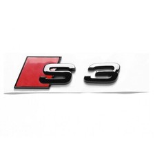 NEW Audi S3 Gloss Black Emblem