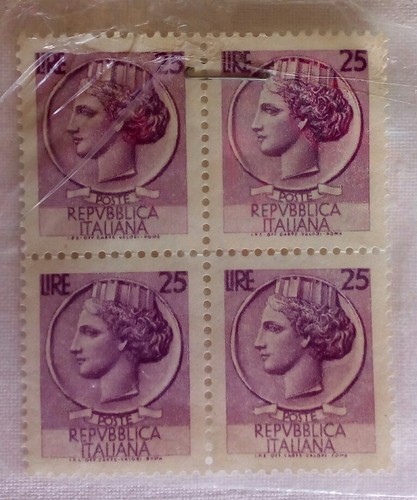 Lotto francobolli lire - francobolli, 25