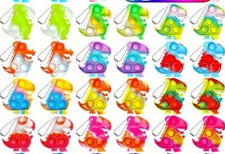 4 Mini Dinosauro Push Pop It