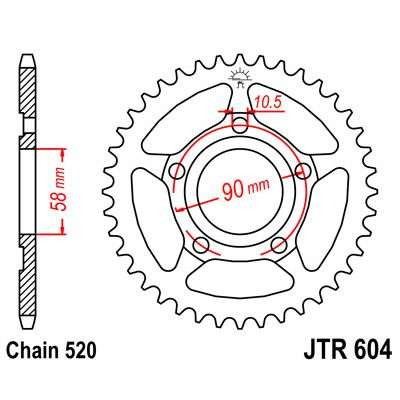 Sprockets corona plato - corona,