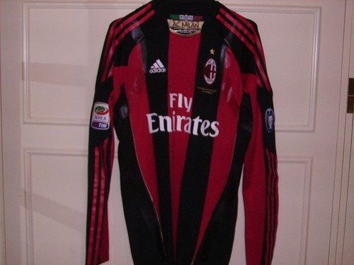 Maglia indossata milan seedorf - indossata,