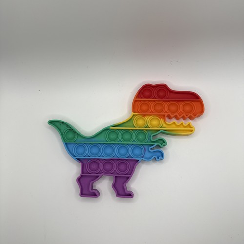 Dinosaur pop toy rainbow - toy,